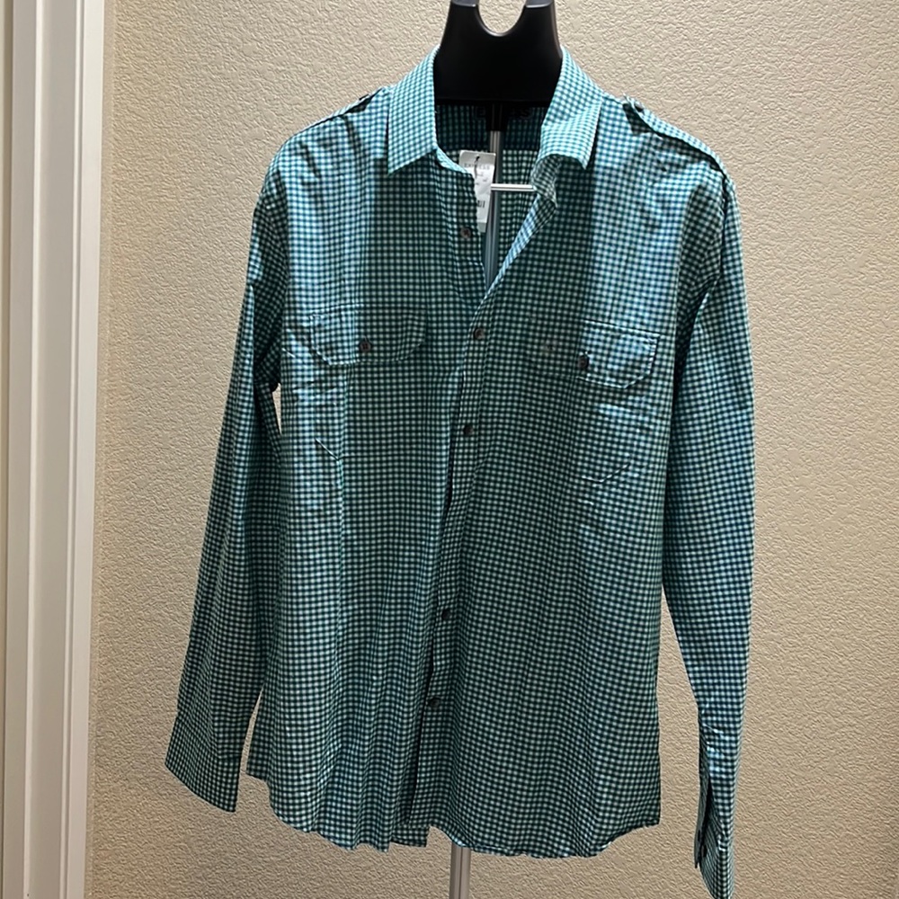 Express Fitted dress shirt ; XL 17-17 1/2